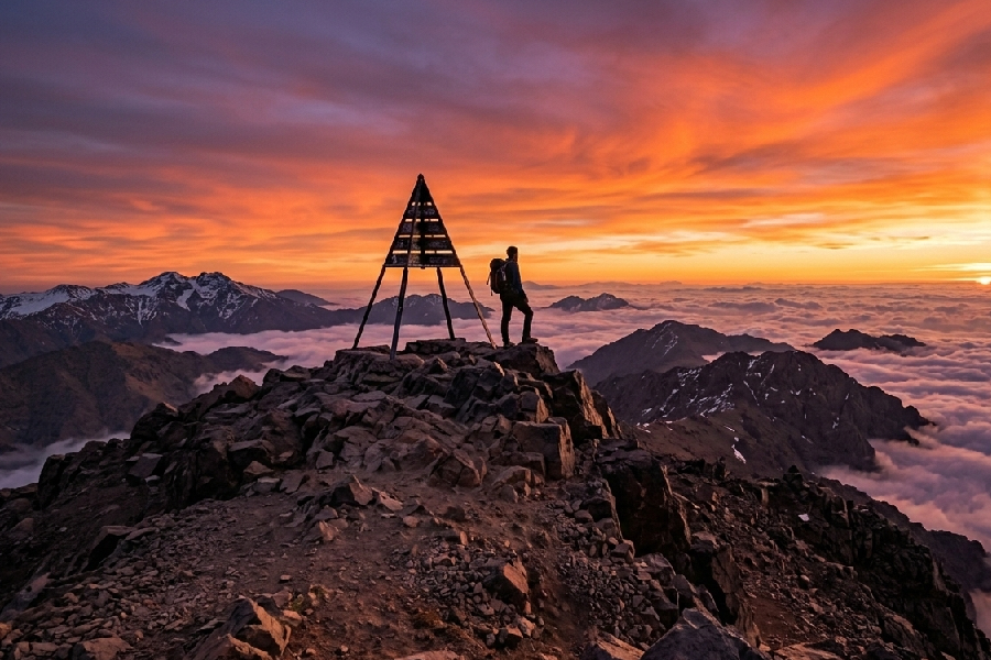Hiking in morocco atlas mountains features seven amazing trails
