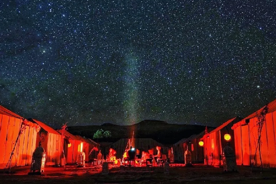 Merzouga Dunes Brightest Stars